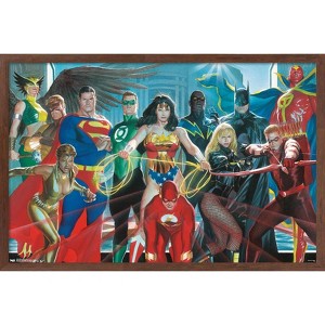 Trends International DC Comics - Justice League - Alex Ross - The Elite Framed Wall Poster Prints - 1 of 4