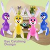 ArtCreativity 3' Easter Bunny Blow Up Inflatable Rabbit (Set of 4) - 3 of 4