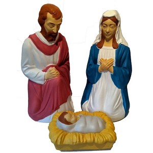 Union Products 74150 LED Nativity Set Blow Mold Outdoor Christmas Decoration - 1 of 4