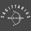 Women's Lost Gods Zodiac Sagittarius Line Symbol T-Shirt - 2 of 4