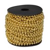 Northlight Metallic Beaded Commercial Christmas Garland - 66' x .15" - Gold - Unlit - 2 of 3