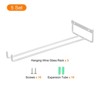 Unique Bargains High-Grade Durable Space Saving Easy Installation Wine Glass Rack 5 Set - 3 of 4