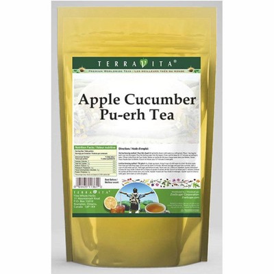 TerraVita Apple Cucumber Pu-erh Tea (50 tea bags, ZIN: 536953, 1-Pack)