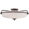 Quoizel Lighting Griffin 4 - Light Semi-Flush Mount in  Palladian Bronze - 2 of 4