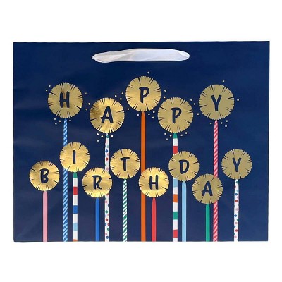 Adult Happy Birthday Shadow Roll Gift Wrap - Spritz™ : Target