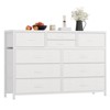 Dresser TV Stand with 10 Drawers, Media Console Table, Entertainment Center for 55/50/43 Inch TV, Chest of Drawers Storage Organizers Units - 3 of 4