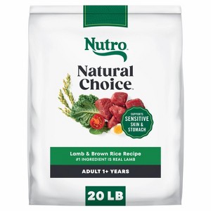 Nutro Natural Choice Lamb, Vegetable and Brown Rice Flavor Adult Dry Dog Food - 20lbs - 1 of 4