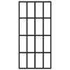vidaXL Walk-in Shower Screen Frosted Tempered Glass 35.4 in.x76.8 in. - 3 of 4