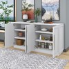 60" Sideboard Buffet Cabinet with Adjustable Shelves, Handles, MDF Storage Cabinet for Kitchen, Dining Room - 4 of 4