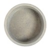 Storied Home Round Decorative Cement Storage with Lids, Grey, Set of 2 - 4 of 4