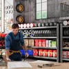 Mlezan Heavy Duty Shelves: 3000/5000 LBS Capacity, Black Metal Adjustable Storage for Garage or Warehouse. 48"W/71"W Industrial Shelving Unit. - 3 of 4