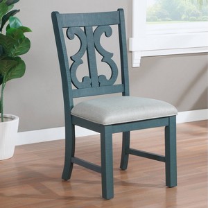 Set of 2 Lexin Padded Dining Side Chairs - miBasics - 1 of 4