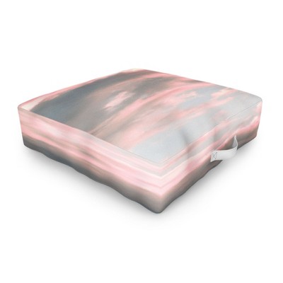 Emanuela Carratoni Delicate Sky Outdoor Floor Cushion - Deny Designs