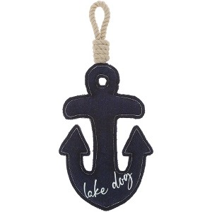 Pavilion Gift Company - Lake Dog - 14.5" Dog Toy on Rope - Pet Toy - 1 of 4
