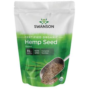 Swanson Certified Organic Hemp Seed Shelled