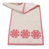 Melrose Embroidered Snowflake Table Runner - 2 of 2