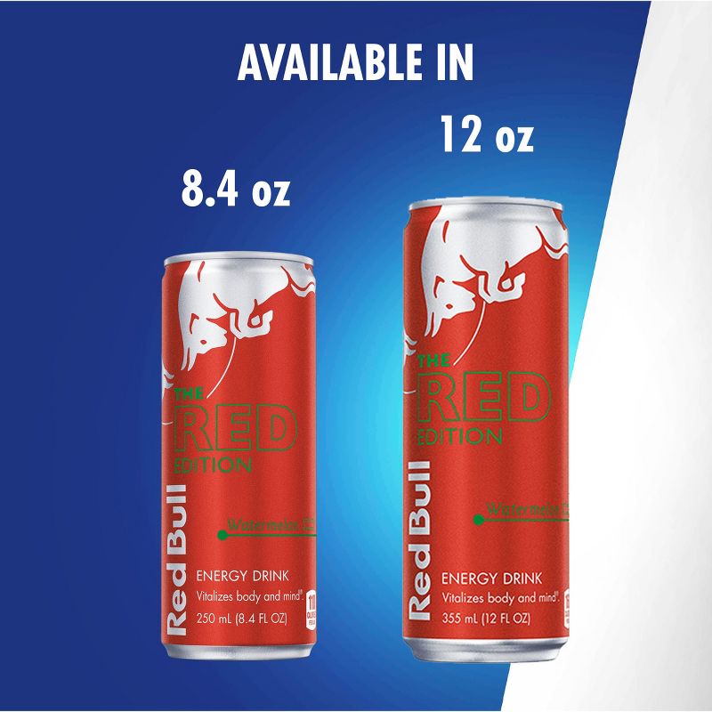 Red Bull Red Edition Energy Drink - 4pk/8 fl oz Cans, 5 of 9