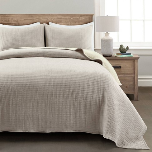 Trina Turk Dream Weaver Cotton Coverlet Set, King - White