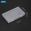 Unique Bargains Plastic Bead Art Craft Jewelry Storage Rectangle Boxes Clear 6 Pcs 7.1" x 4.3" x 1.2" - 2 of 4