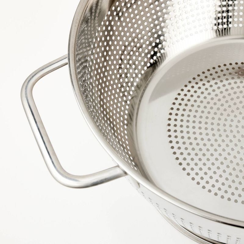 5qt Stainless Steel Colander - Figmint™, 4 of 5