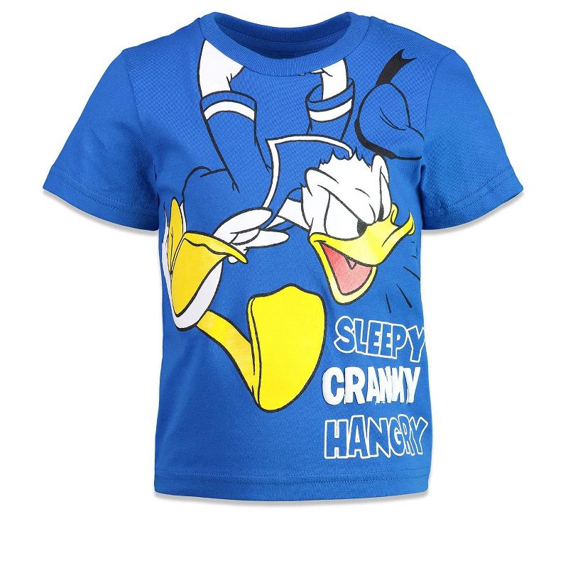 Disney Mickey Mouse Pluto Donald Duck Goofy 4 Pack T-Shirts Infant, 2 of 10