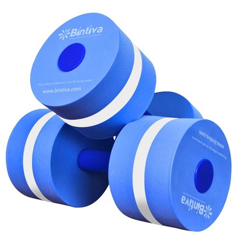 Bintiva Aqua Dumbell Blue, White, Blue - Large : Target