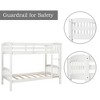 NicBex Triple Full Bunk Bed with Full Length Guardrail,Loft Bed with 2 Built-in Ladders,Modern Bunk Beds,Noise Reduced Bunk Beds for Bedroom - 4 of 4