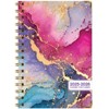 Global Printed Products Hardcover AY 2025-2026 Fashion Planner - 5.5"x8" (Rainbow Gold Marble) - 4 of 4