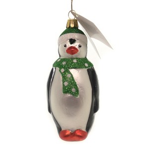 Golden Bell Collection 4.75 In Penguin With Hat And Scarf Christmas Ornament - 1 of 2