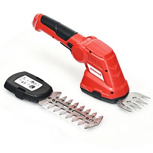 IRONMAX 3.6V 2-in-1 Cordless Grass Shear Cutter Shrub Trimmer w/Rechargeable Battery - 1 of 4