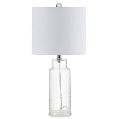 21" Carmona Table Lamp Clear (Includes LED Light Bulb) - Safavieh