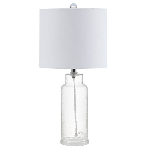 Carmona Table Lamp Clear 10 X21 Includes Energy Efficient Light Bulb Safavieh