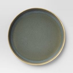 Stoneware Tilley Dinner Plate Olive Green - Threshold™