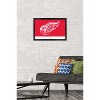Trends International NHL Detroit Red Wings - Logo 21 Framed Wall Poster Prints - 2 of 4