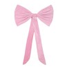 Bow Birthday Decor, Large Pink Bow for Room,Baby Shower, Wedding Backdrop, Christmas Tree Bows, Cute Giant Bow for Party Backdrop Hanging Wall Decor - 2 of 4