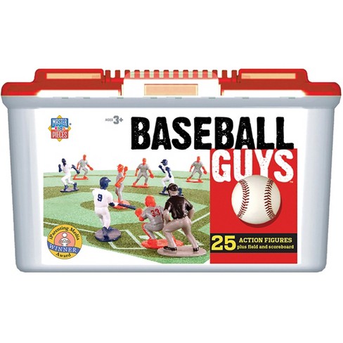 Baseball player deals action figures