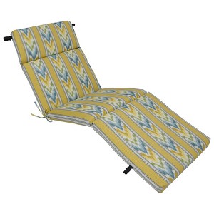 Blazing Needles, 72-inch by 24-inch Polyester Outdoor Chaise Lounge Cushion - 1 of 1