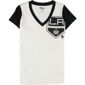 G-III Sports Womens LA Kings Graphic T-Shirt, Off-White, Medium - 1 of 2