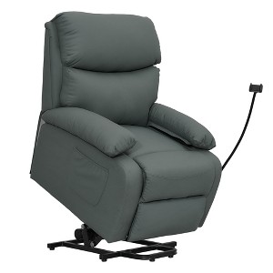 Hzlagm Everglade 28.7 in. W Faux Leather Power Lift Recliner for Elderly Assistance - 1 of 4