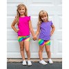 City Threads USA-Made Cotton Soft Jersey Girls Flutter Tee - image 2 of 4