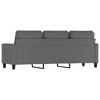 vidaXL Sofa Chair Upholstered Accent Armchair Sofa Comfort Dark Gray Fabric - Dark gray 70.9" - 4 of 4