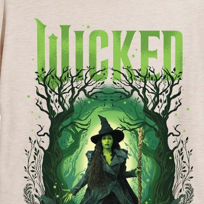 Women's - Wicked - Elphaba Forest Oversized Graphic T-Shirt - image 2
