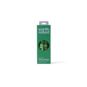 Earth Rated Lavender Scent Large Single Roll Waste Dog Disposal Bags - 300ct - 1 of 4