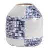 Melrose Etched Ceramic Bud Vase (Set of 2) - 2 of 3
