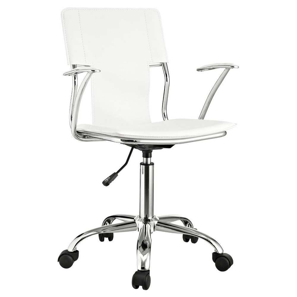 Photos - Computer Chair Modway Studio Office Chair White  