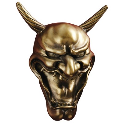 Design Toscano Kagura Hannya Demon Mask: Wall Sculptures