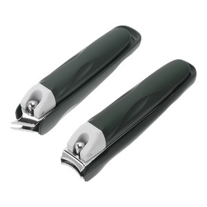 Unique Bargains Anti-splash Nail Clippers 2 Pcs - 1 of 4