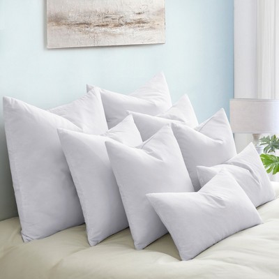 Decorative Throw Pillow Insert Down 100% Cotton Cover 233 Thread Count Square Pillow Insert Alwyn Home Size: 24 x 24