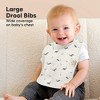 KeaBabies 8-Pack Organic Baby Bibs for Boy, Girl, Drool Bibs, Baby Bib for Girls, Boys,  Newborn Teething Bibs - 3 of 4