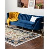 Unique Loom Aurelia Collection Area Rug - Hadrian (9'  x 12' Rectangle Multi/Black) - 3 of 4
